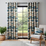 Catherine Lansfield Plave/bež zavjese u setu 2 kom 168x229 cm Ombre – | shoptok.hr