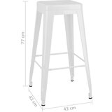  7-dijelni barski set crno-bijeli | shoptok.hr