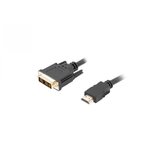 Lanberg CA-HDDV-10CC-0018-BK video cable adapter 1.8 m HDMI Type A (Standard) DVI-D Black Cijene