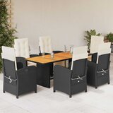  9-dijelni vrtni blagovaonski set s jastucima od poliratana | shoptok.hr