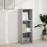 vidaXL Knjižna omara siva sonoma 40x30x114 cm inženirski les | Shoptok.si