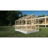  Drveni plastenik CASA M 2.6m x 3m, polykarbonat 4mm | shoptok.hr