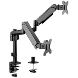17991182 2-struki stolni nosač za monitor 43,2 cm (17") - 81,3 cm (32") mogučnost savijana, podesiv po visini, vr