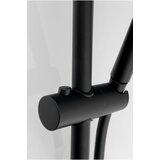 Sapho Mat črna medeninasta tuš garnitura z ročno prho/z drsnim nosilcem 70 cm – | Shoptok.si