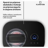 Klarstein FrostFusion aparat za sladoled, slushie i jogurt s kompresorom i priborom | 1 L | 100 W | shoptok.hr