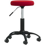  Uredska okretna stolica vinocrveni baršun | shoptok.hr