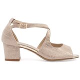 GOODIN Beige women's high-heeled sandals Cijene