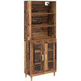  Highboard Staro drvo 69,5 x 32,5 x 180 cm Konstruirano drvo | shoptok.hr
