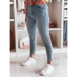 DStreet Spodnie damskie jeansowe slim fit CURVITA niebieskie Cijene