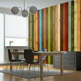  Tapeta - Wooden rainbow 250x193 Cijene