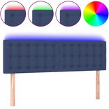  LED uzglavlje plavo 144x5x78/88 cm od tkanine | shoptok.hr