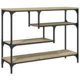  Konzolni stol boja hrasta sonome 100x30x75 cm konstruirano drvo | shoptok.hr
