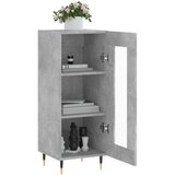  Komoda siva boja betona 34,5x34x90 cm od konstruiranog drva | shoptok.hr
