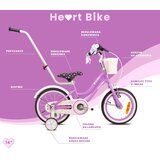  Dječji bicikl guralica Heart 14" bike ljubičasti | shoptok.hr