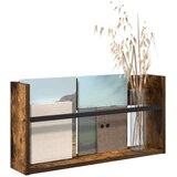  Polica za časopise s policom Dimljeni hrast 60 x 12 x 30 cm | shoptok.hr