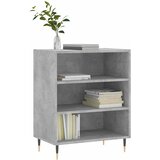  Komoda siva boja betona 57 x 35 x 70 cm od konstruiranog drva | Eponuda.ba