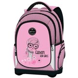 Connect Ranac đački anatomski lagan Fashion for girls 40233 roze-crni | ePonuda.com