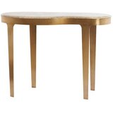 Light & Living Stranska mizica z marmorno mizno ploščo v bronasti barvi/sivorjava 40x110 cm Giulio – | Shoptok.si