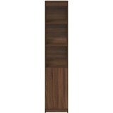 vidaXL Visoka ploča smeđi hrast 37,5x35x180 cm izrađeno drvo | shoptok.hr