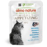 Almo Nature HFC Highly Appetizing file v juhi, vrečka - skuša - 50 g 24 x 50 g | Shoptok.si