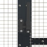  Kavez za ptice antracit 1,79x10x1,85 m aluminijski | Eponuda.com