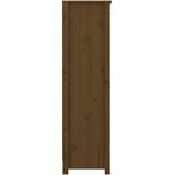 Ormarić za knjige boja meda 80x35x126 cm od masivne borovine | shoptok.hr