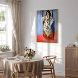  Slika - Henri Matisse – Madame Matisse with Manila Shawl 40x60 U prirodnom drvenom okviru | shoptok.hr
