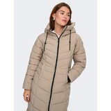 Only Prehoden plašč 'ONLJULIET' bež | Shoptok.si