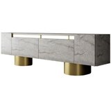 Hanah home TV komoda Bohem, 180x50x30 cm, Sivo-Zlatne boje | Eponuda.ba