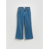 Reserved Straight traperice s vezom - indigo jeans | shoptok.hr