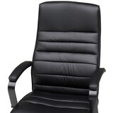 MID.YOU PISARNIŠKI STOL kovina, tekstil črna, barve kroma | Shoptok.si