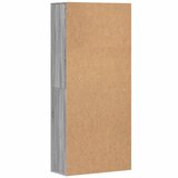  Visoka komoda siva sonome 80x35x180 cm od konstruiranog drva | shoptok.hr
