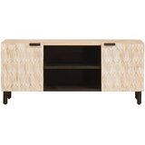TV ormar Finš bijelog pranja 105 x 33 x 46 cm Čvrsto drvo manga | shoptok.hr
