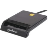  USB smart card reader Manhattan 102049, black | Eponuda.com