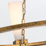 Elstead KRISTY4-DG-OPAL - Luster na šipci KRISTY 4xE27/40W/230V bakarna | Eponuda.com