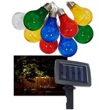  LED solarni spoljašnji niz 10xLED/1,2V 300 mAh 2,2 m IP44 višebojno | Eponuda.com