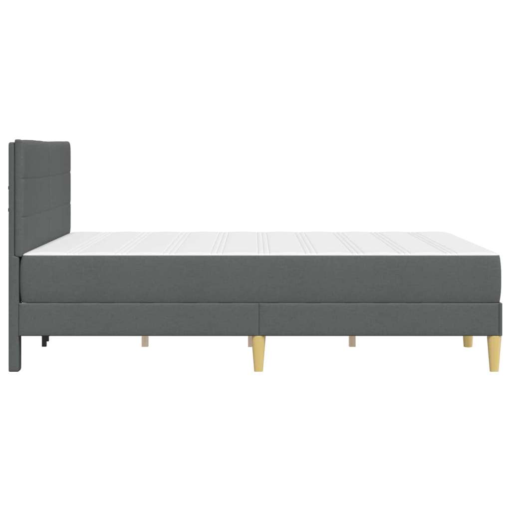  Okvir za krevet Tamno siva 140 x 190 cm Poliester | shoptok.hr