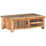  Stolić za kavu 90 x 50 x 31 cm od masivnog obnovljenog drva | shoptok.hr