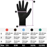 Rukavice za rad 12 pcs Crna 10 / xl Poliester | shoptok.hr