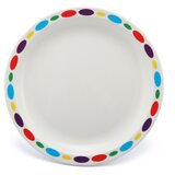  Krožnik z Barvnim Vzorcem, Polikarbonat, 230mm | Shoptok.si