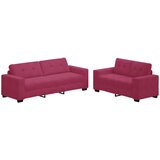SOFA 2 kom. Vinska crvena Bar&amp;scaron;un Slike