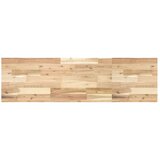 vidaXL Zidna polica za umivaonik od čelika i masivnog bagremovog drva | shoptok.hr