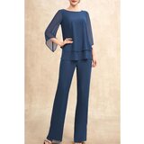 Fenzy Elegantan 2-Dijelni Set Tamno Plave Boje | shoptok.hr