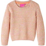 vidaXL Otroški pulover pleten nežno pink 104 | Shoptok.si