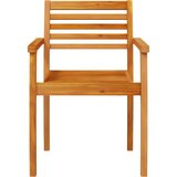  Vrtne stolice 4 kom 59x55x85 cm od masivnog bagremovog drva | shoptok.hr