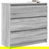  Komoda siva sonoma 80x35x76 cm inženirski les | Shoptok.si
