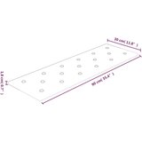  Zidne ploče od umjetne kože 12 kom crvene 90 x 30 cm 3 24 m² | shoptok.hr