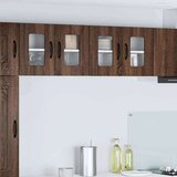  Zidni kuhinjski ormarić Zidne 2 pcs Smeđi hrast 60 x 31 x 40 cm | shoptok.hr
