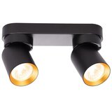 SPOT lampa ANDY 2xGU10/8W/230V crna/zlatna | Eponuda.com