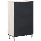  Visoka ploča Bijelo 60 x 33,5 x 100 cm Čvrsto drvo manga | shoptok.hr